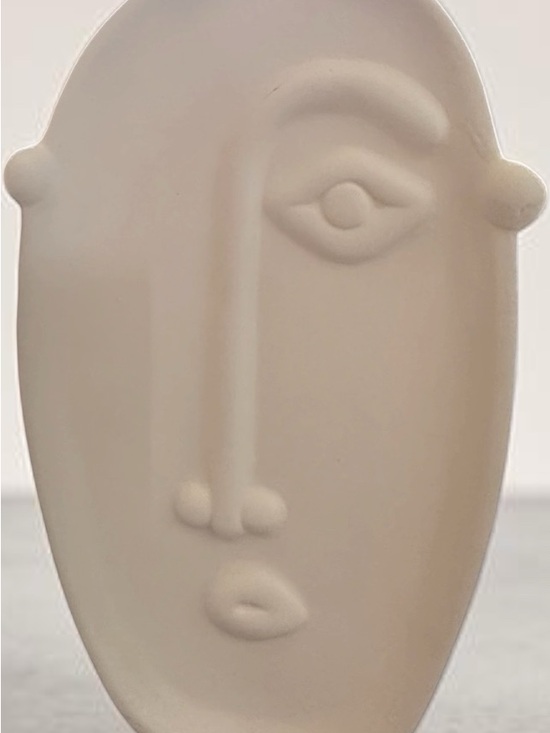 Other - Tall Face Ceramic Pot